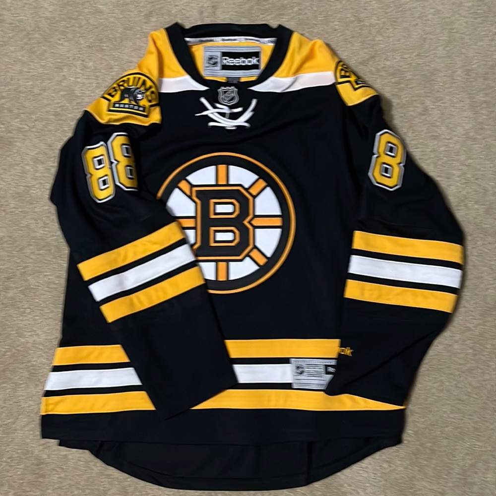 David Pastrnak Reebok Boston Bruins hockey jersey. Rarely worn.
